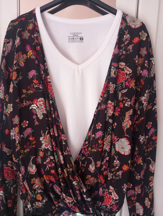 Blusa Tezenis estampada multicolor