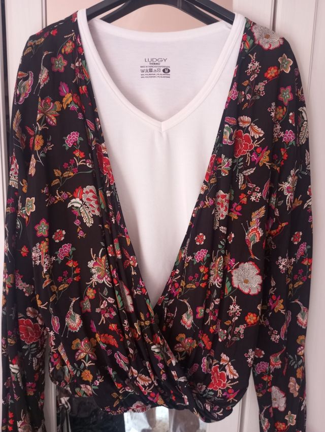 Blusa Tezenis estampada multicolor