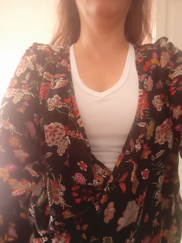 Blusa Tezenis estampada multicolor