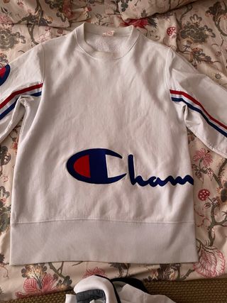 Sudadera Champion blanca