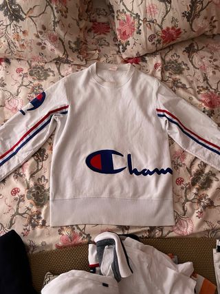 Sudadera Champion blanca