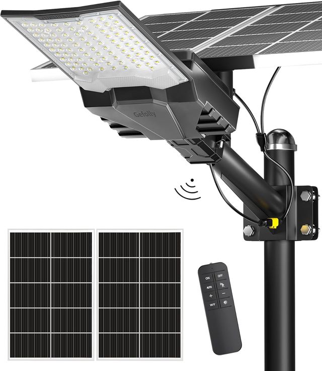 OFERTON¡¡ Farola Solar Gefolly 6500K Exterior