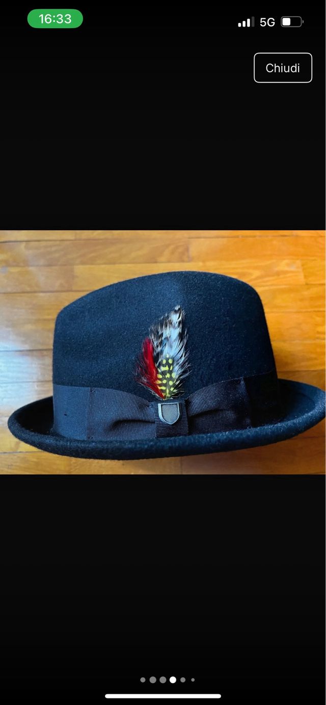 Brixton Cappello Fedora Gain 
Testa Corta