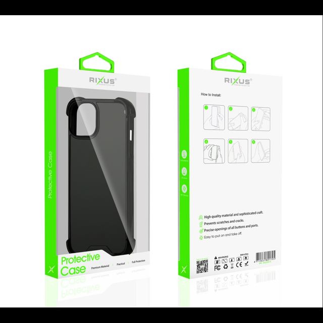 Funda iPhone 14 Plus RIXUS - Negra
