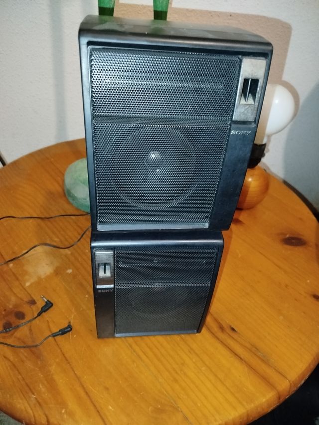 Altavoces Sony vintage