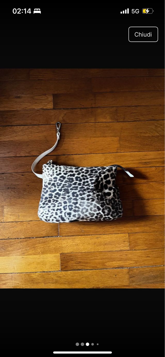 Blumarine: borsa shopping trasparenza