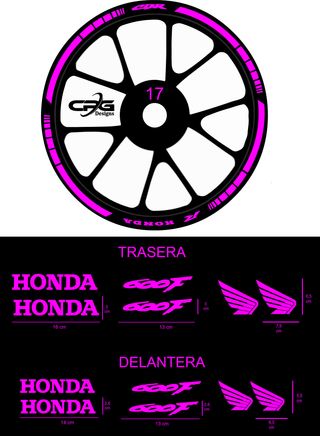 Pegatinas Honda CBR 600F