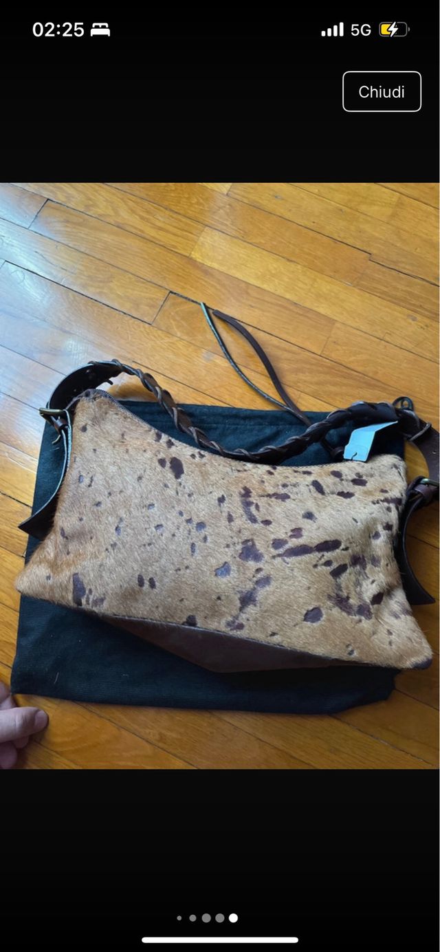 Coccinelle - Borsa in pelle bicolor