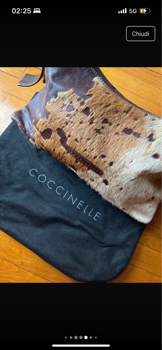 Coccinelle - Borsa in pelle bicolor