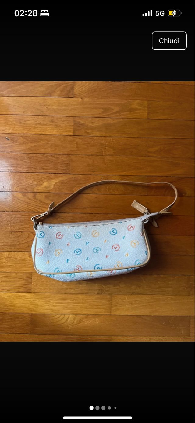 Borsetta Pollini - Pochette bianca