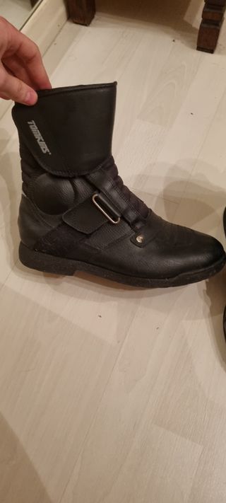 Stivali moto  pelle Nuovi 