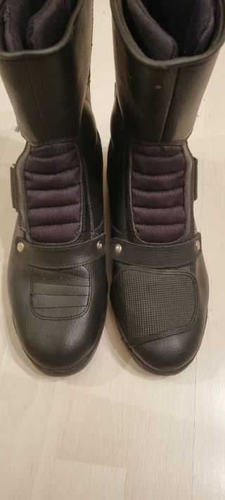 Stivali moto  pelle Nuovi 