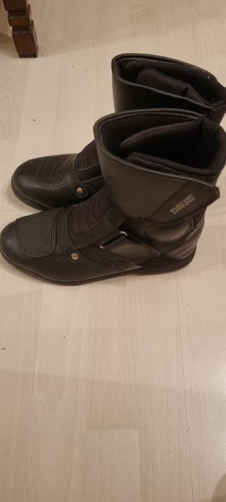 Stivali moto  pelle Nuovi 