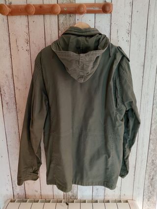 Parka militar verde oliva
