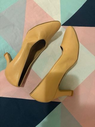Zapatos baile beige