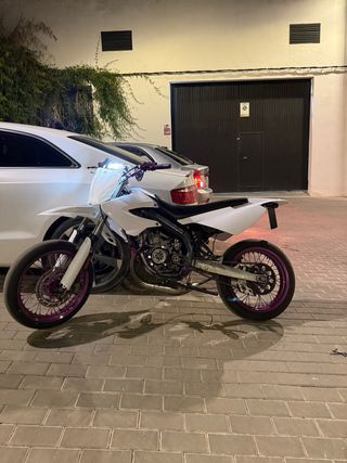 Derbi Senda DRD blanca