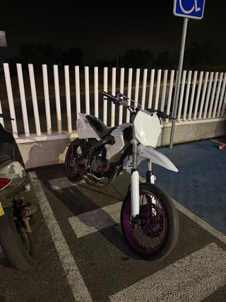 Derbi Senda DRD blanca