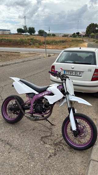 Derbi Senda DRD blanca