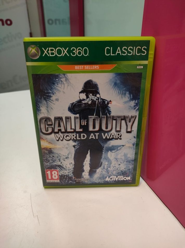 Imagen de Videojuego Xbox 360 Classics call of duty world at war 