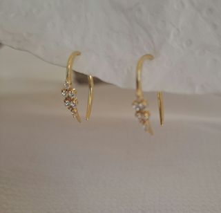 Pendientes Plata con circonitas