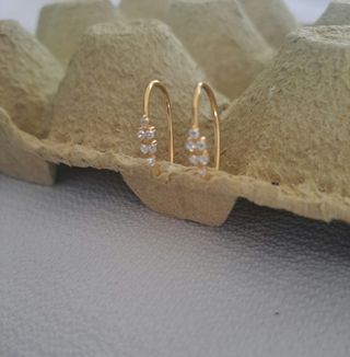 Pendientes Plata con circonitas