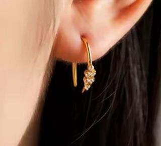 Pendientes Plata con circonitas