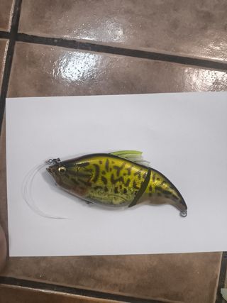 Swimbait duro grande articulado A GRAN PRECIO 