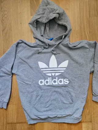 Sudadera Adidas Originals gris talla S unisex