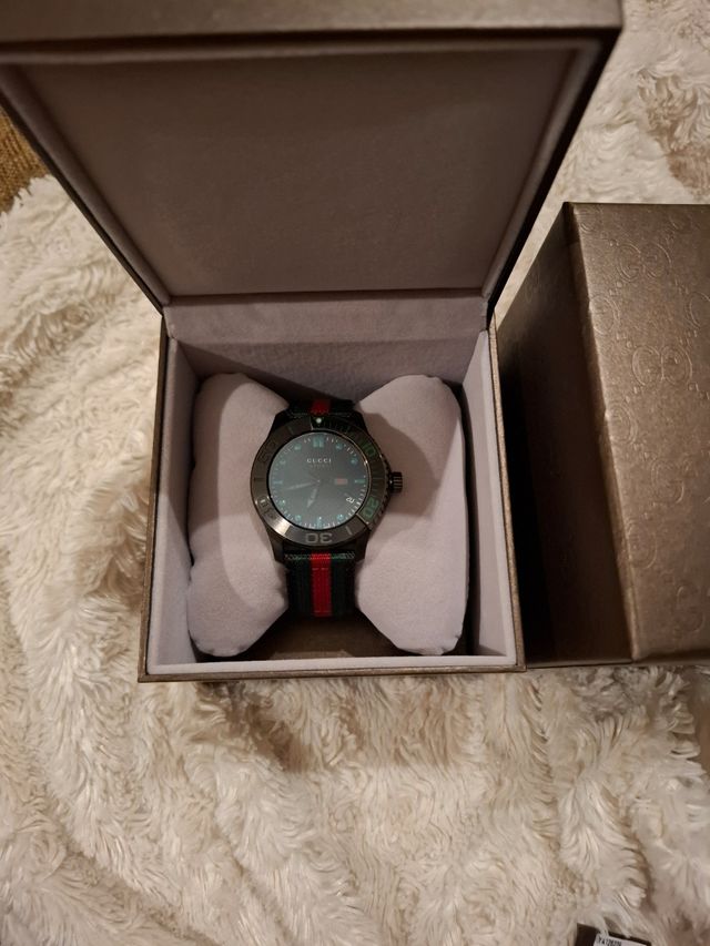 Reloj Gucci Sport - Negro/Verde