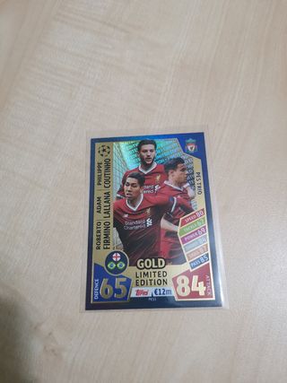 Liverpool Topps Match Attax 2017