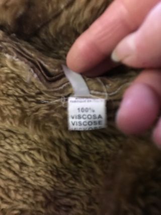 Giacca in pelle scamosciata marrone