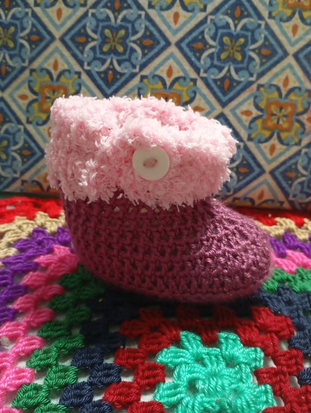 Botas crochet bebé
