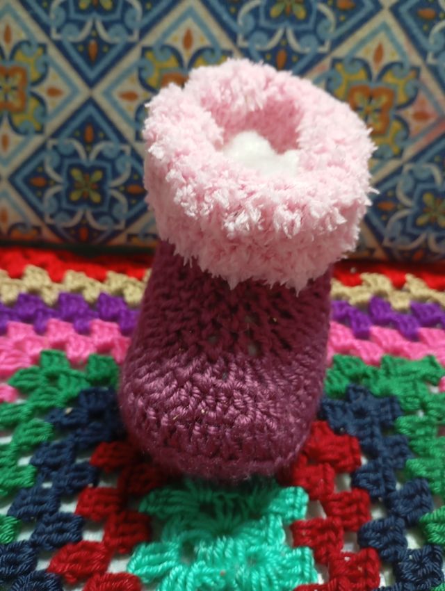 Botas crochet bebé