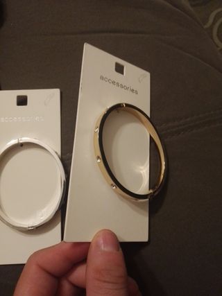 Braccialetti oro e argento