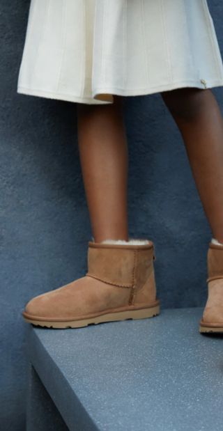 Botas UGG marrón, talla 39
