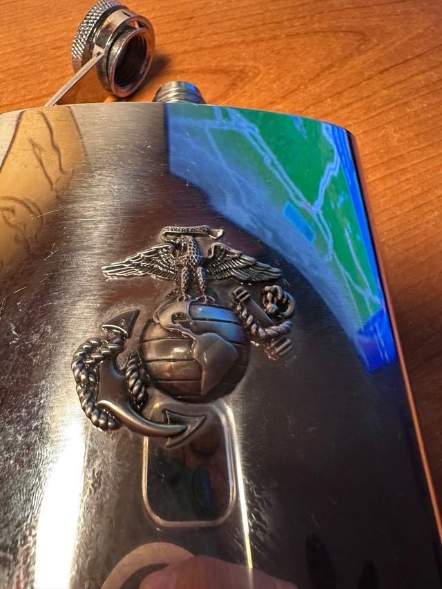 Fiasca da viaggio Marines USA nuova mai usata