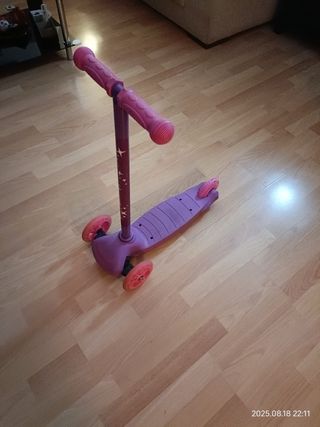 Patinete Infantil Plegable Rosa
