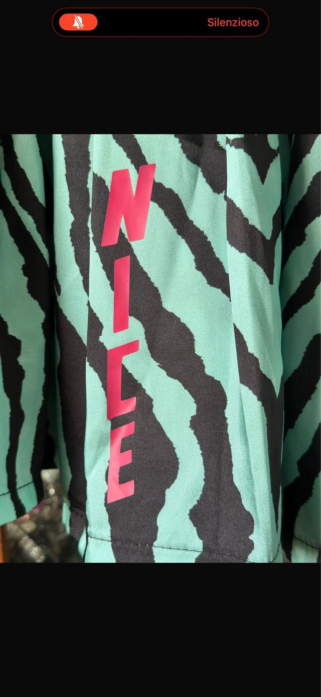 Gonna zebrata vintage