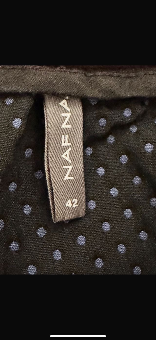 Gonna Naf Naf vintage blu