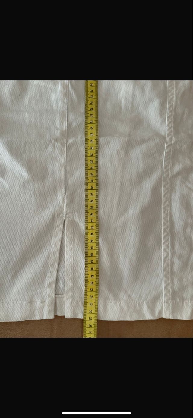 Gonna bianca Diana Calessi