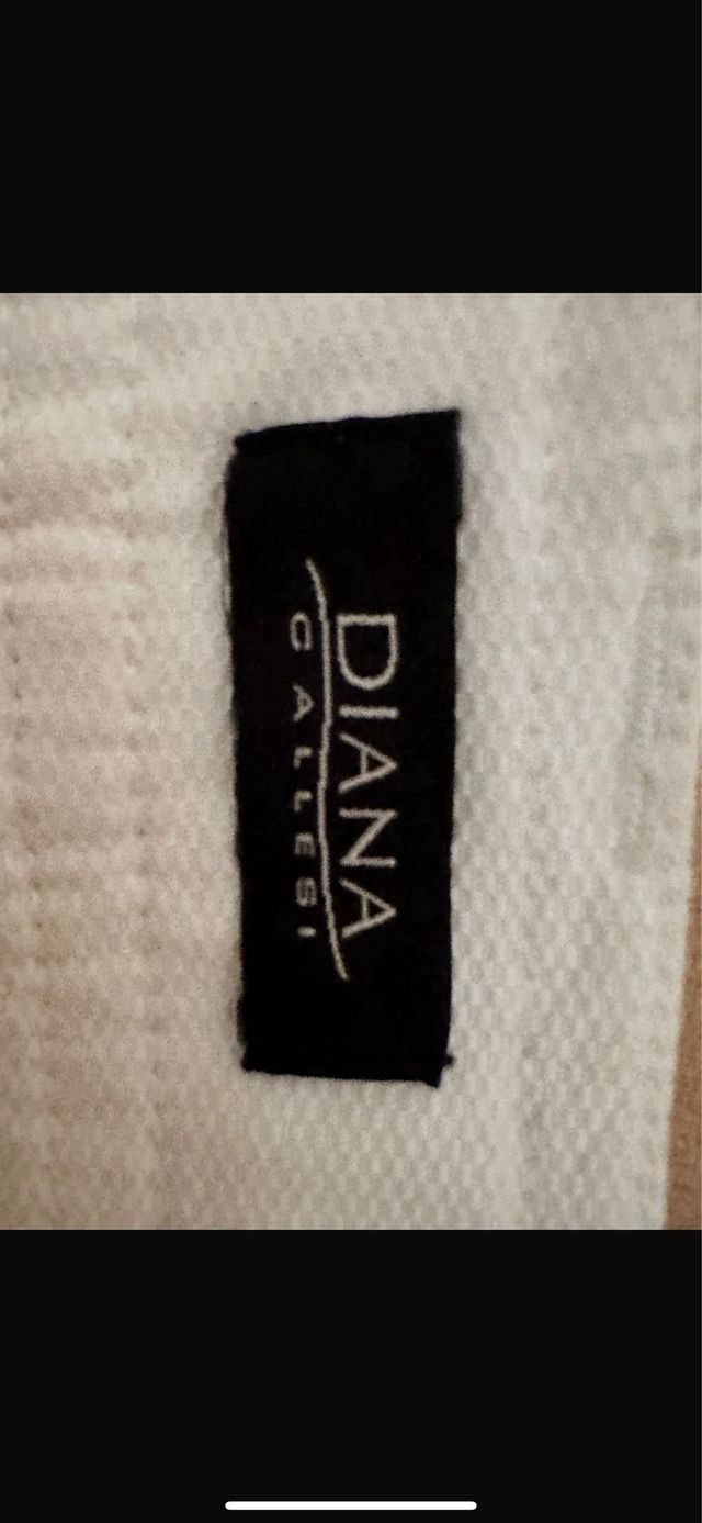 Gonna bianca Diana Calessi