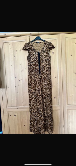 Tuta vintage leopardata