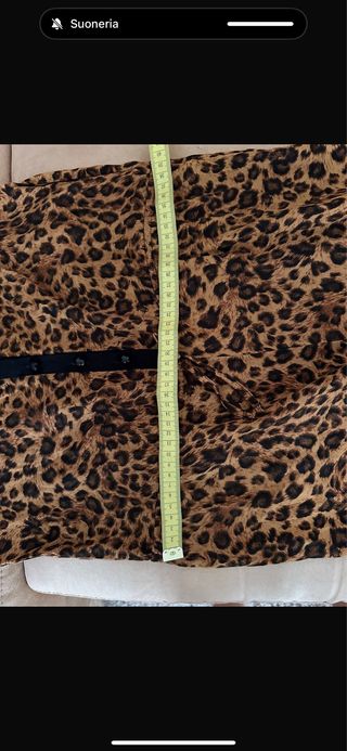 Tuta vintage leopardata