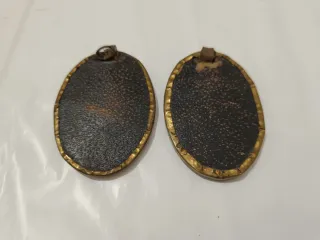 Lote objetos religiosos antiguos