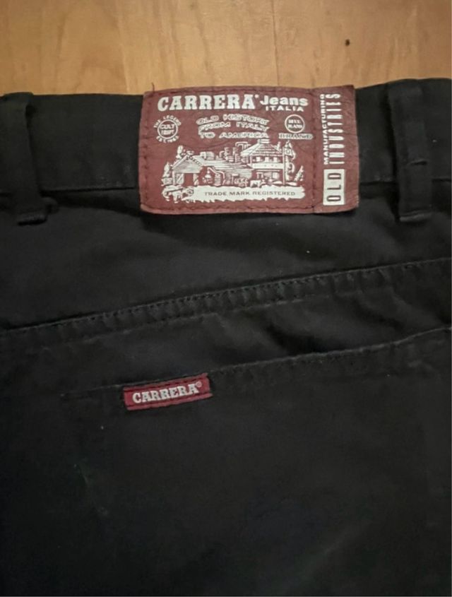 Pantaloni neri Carrera