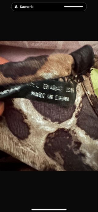 Vestito lungo stampa leopardo