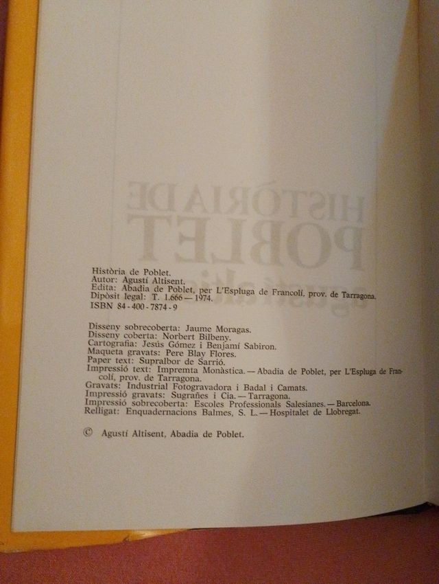 Història de Poblet.