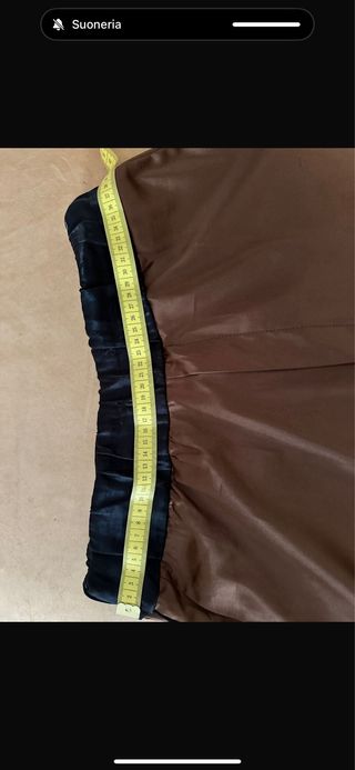 Completo vintage viscosa nero marrone