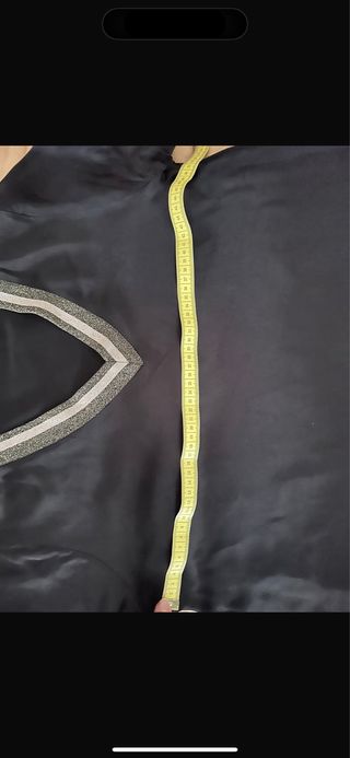 Completo vintage viscosa nero marrone