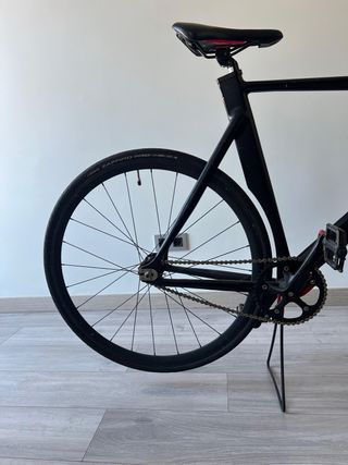 Fixie Derail Black Bicicleta + accesorios TALLA 58